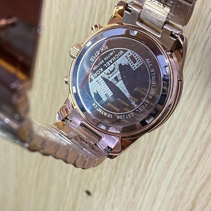 Jam Tangan MK5716 Paris Rosegold 38mm orinal