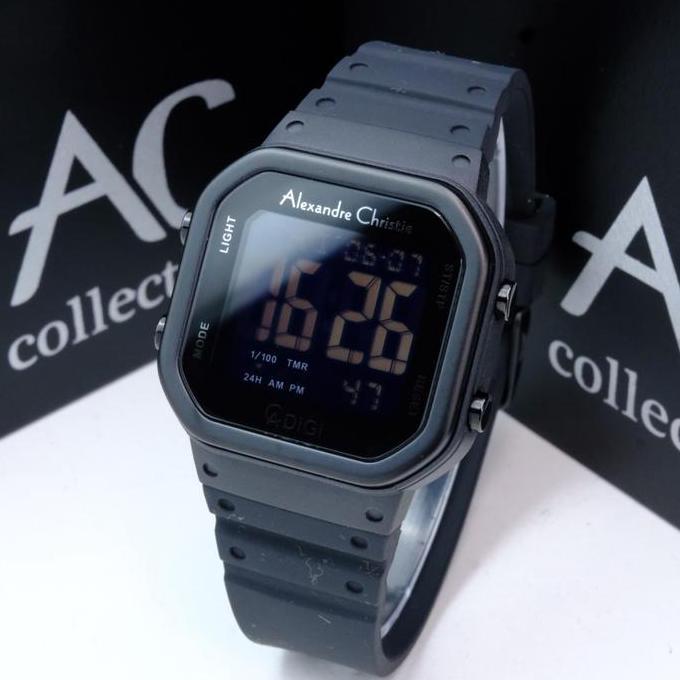 JAM TANGAN WANITA ALEXANDRE CHRISTIE AC 9347 AC9347 BLACK ORINAL