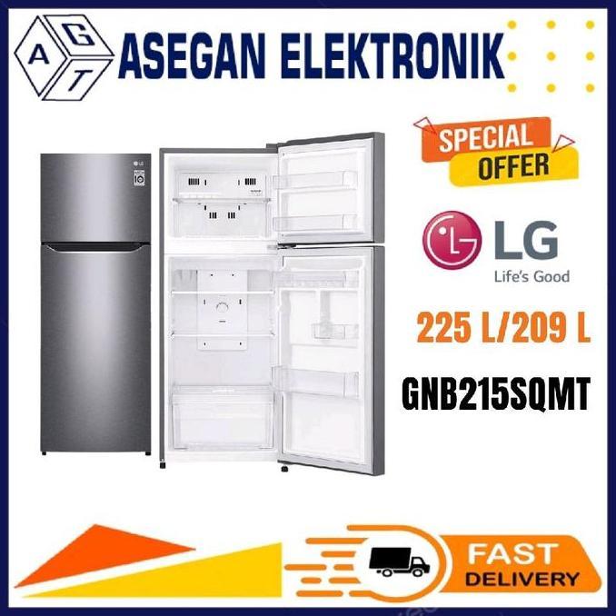LG GN-B215SQMT KULKAS 2 PINTU INVERTER GNB215SQMT GNB215 215SQMT MURAH