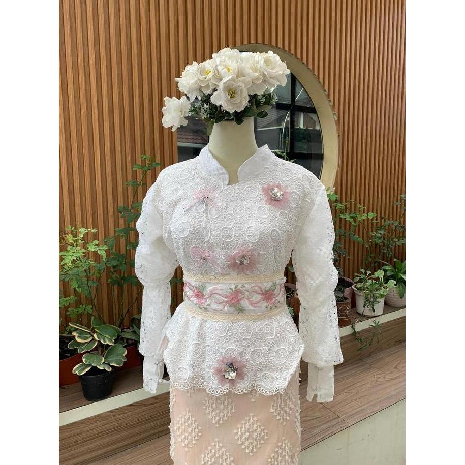 Beachylooks Mintira Baju Lebaran Outfit Raya Kebaya Wisuda Kondangan atasan simple elegant