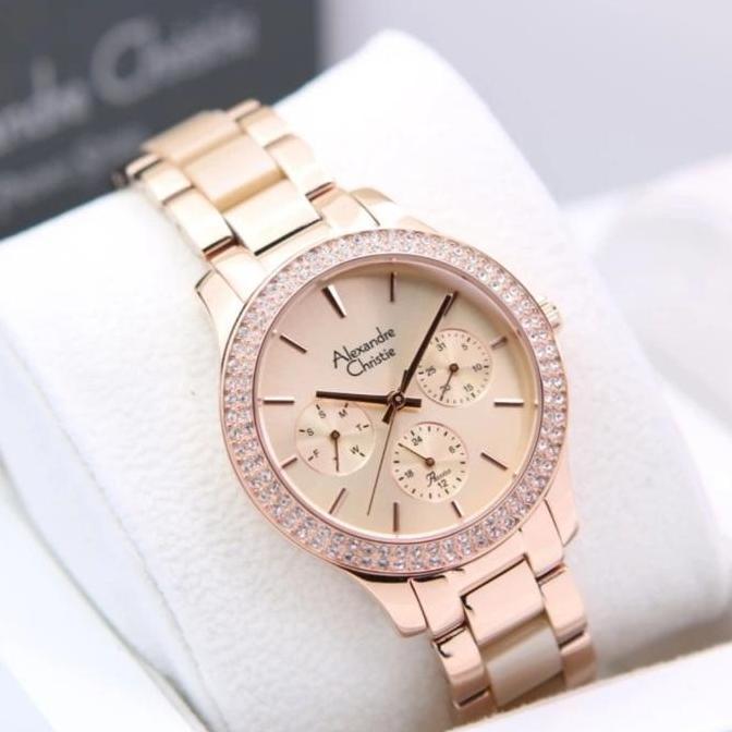 ALEXANDRE CHRISTIE AC 2914 ROSEGOLD CREAM AC2914 WANITA ORINAL