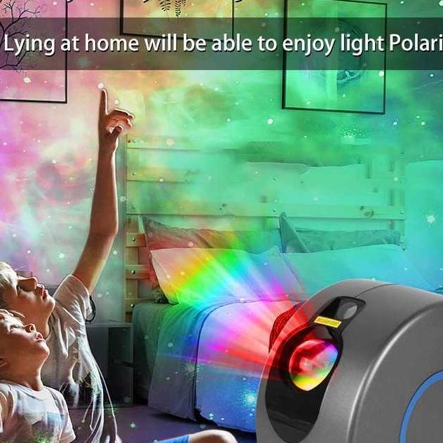 Uss - Voovoo Lampu Proyektor Tidur Cahaya Bintang Galaxy Light - Gx-333 - Utie Shop Store