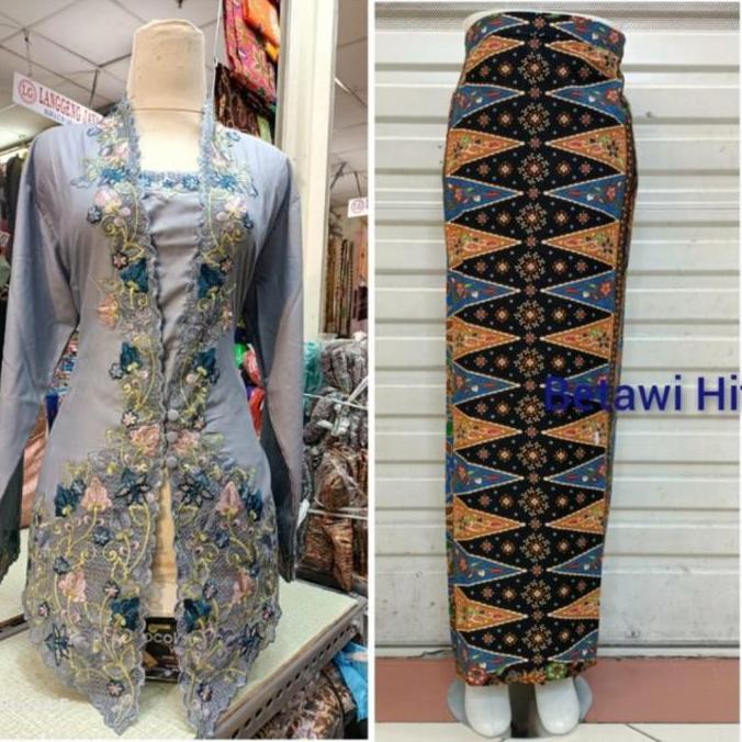 setelan kebaya encim modern bahan katun ima super jumbo