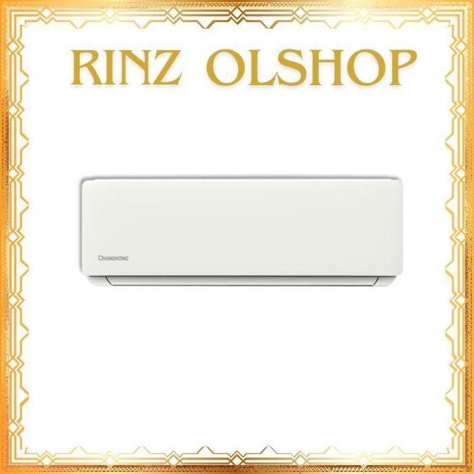 AC 1/2PK CHANGHONG DELUXE GOLDEN FIN / SCS05QB/ + PAKET PEMASANGAN