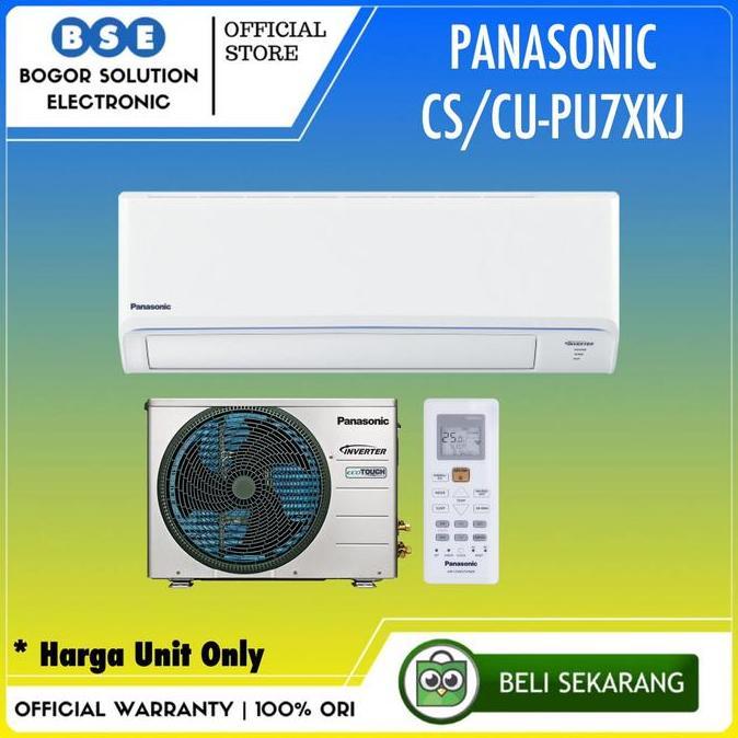 AC PANASONIC SIBIRU INVERTER 0.75PK CS/CU-PU7XKJ PANASONIC CSCUPU7XKJ