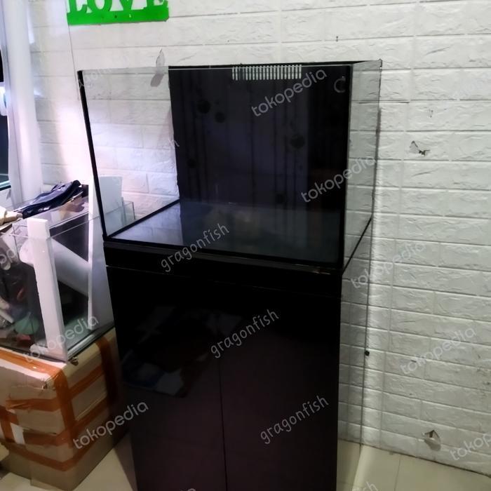 Aquarium laut full set + meja kabinet 60cm