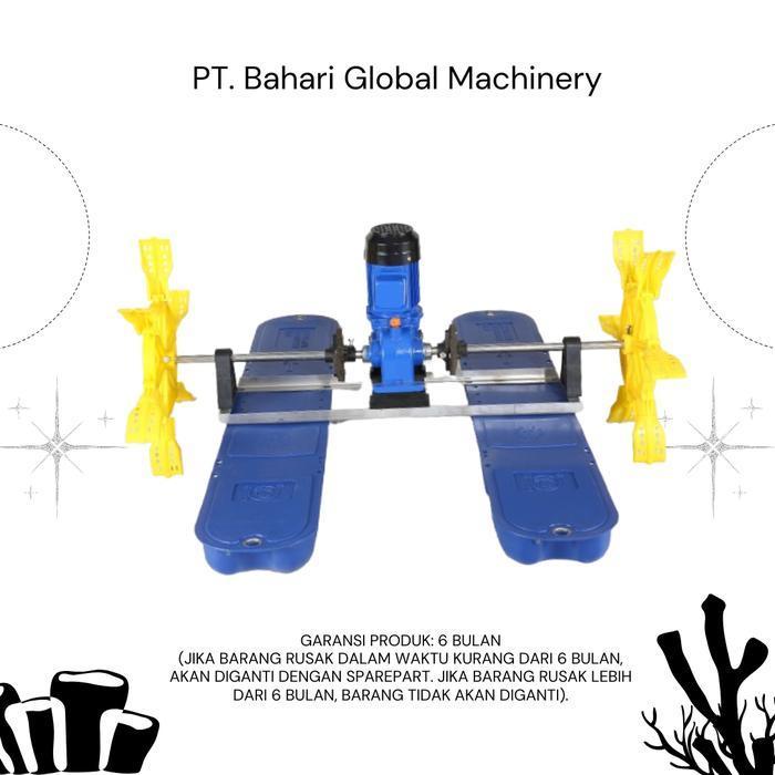 Set Kincir Tambak 370watt 380volt  Yong Tuo GWZJ104