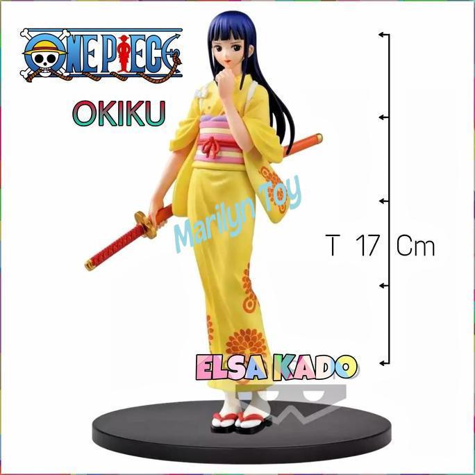 Figure Okiku One Piece Kiku Wano Dxf The Grandline Men Nami Robin