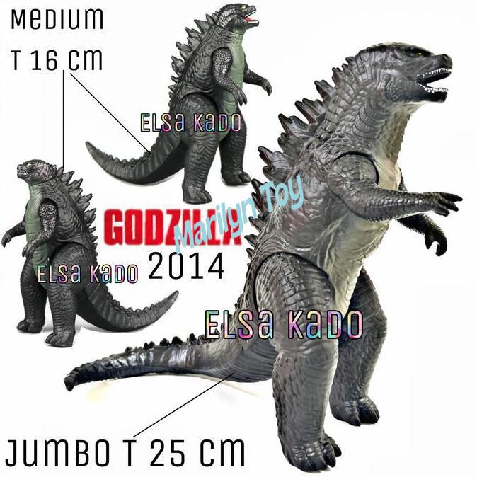 Figure Godzilla 2014 Mainan Monster Kaiju Movie