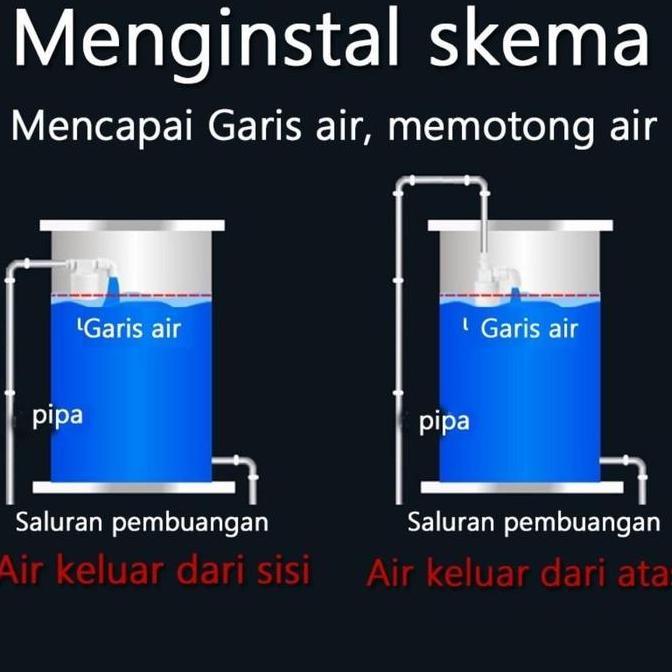 Vinnatsu Kran Otomatis Bak Mandi 1/2/3/4" / Pelampung Keran Otomatis Water Control Pelampung Toren P