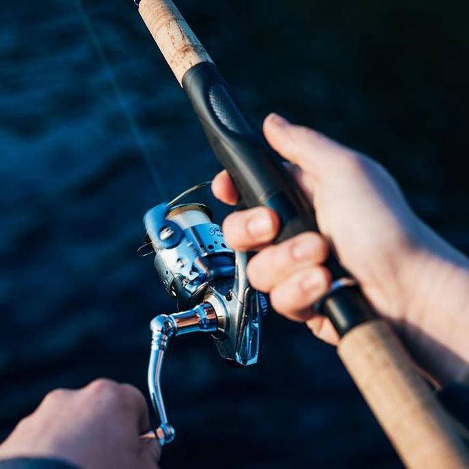 AKZYN Engkol Handle Pancing / Gagang Real Pancing Universal / Gagang Reel