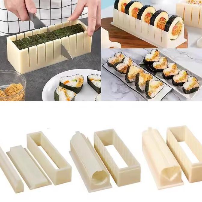 DIMOCAR TM sushi cetakan sushi gulungan sushi cetakan sushi roll sushi yay sushi maker alat pembuat 