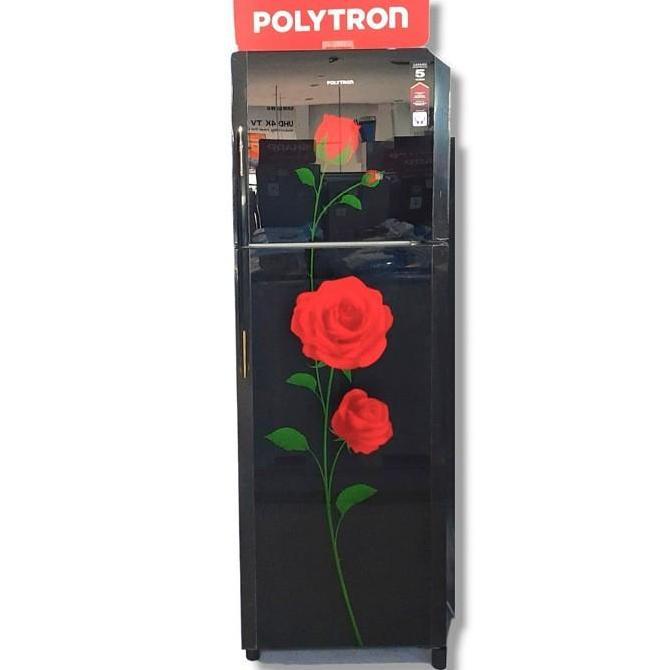 Kulkas Polytron 2 Pintu PRM28DRX / Lemari Es Polytron PRM 28 DRX