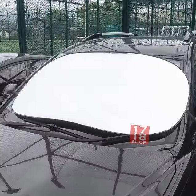 140Cm X 80Cm Pelindung Matahari Reflektif Uv Untuk Mobil Universal  Car Windshield Foldable Car Suns
