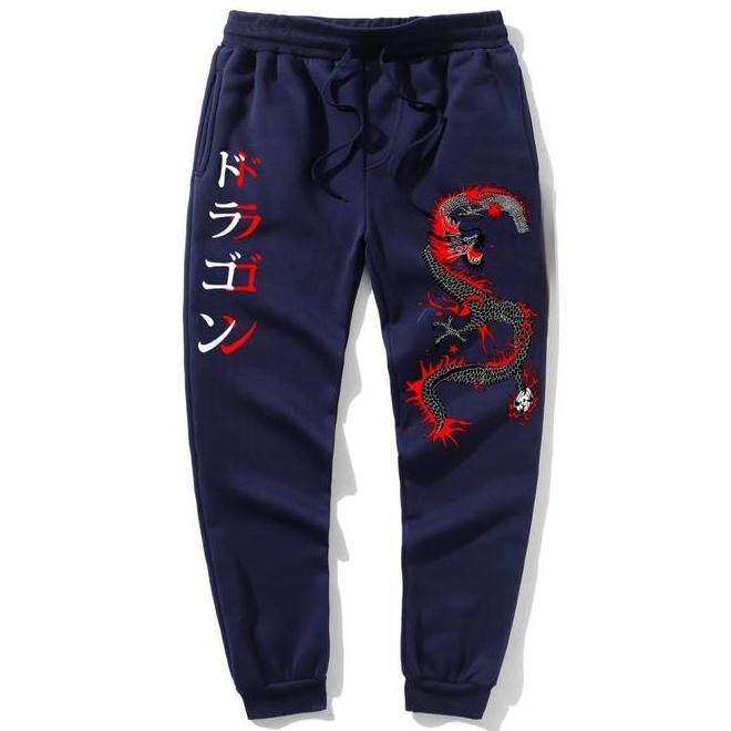 Celana Jogger Dragon Celana Panjang Pria Sport Joger