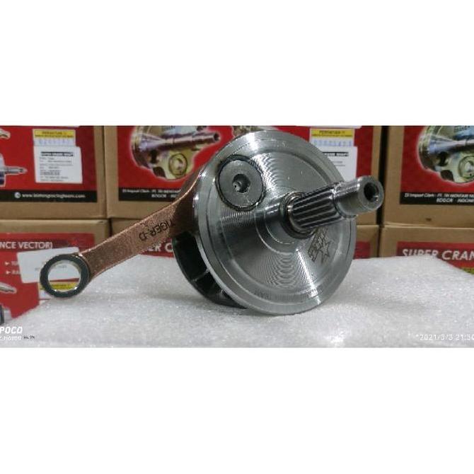 Kruk As Tiger Brt Langkah 68Mm Pin 15Mm Motor Tiger