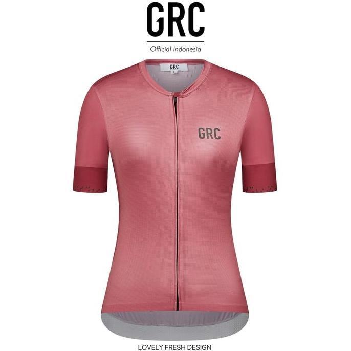 GRC WOMEN JERSEY SEPEDA ROADBIKE GRC DIGITAL PRINT TECH PINK