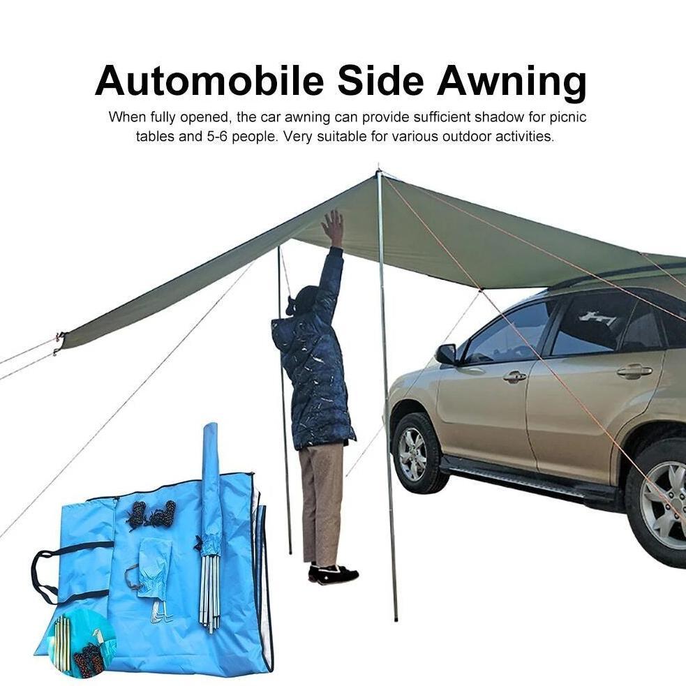 Paket Tenda 2x3 M Awning Mobil Campervan Camping - Paket Awning Tenda Samping Mobil Camping Camperva