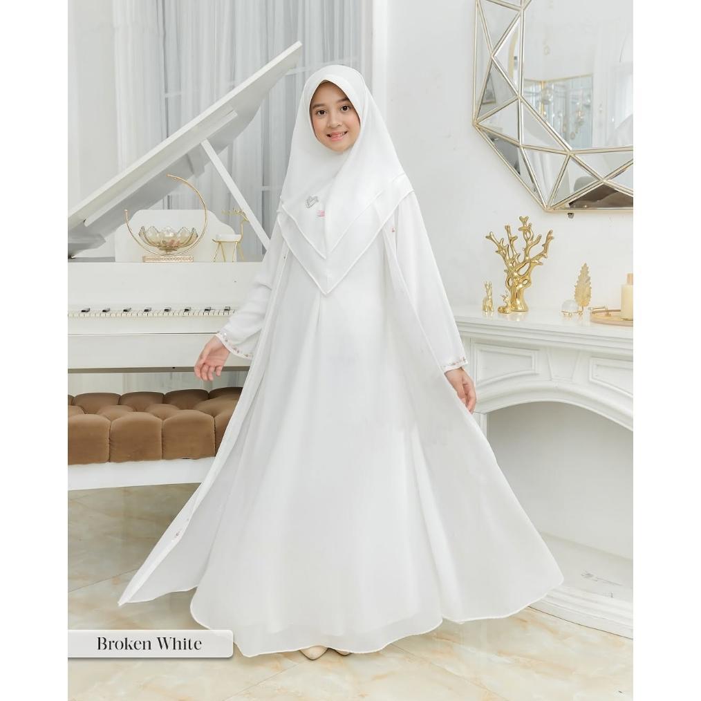 ORIGINAL GAMIS ANAK TANGGUNG PEREMPUAN USIA 7 8 9 10 11 12 13 14 15 TAHUN ARYANA SYAR'I KIDS BAHAN C