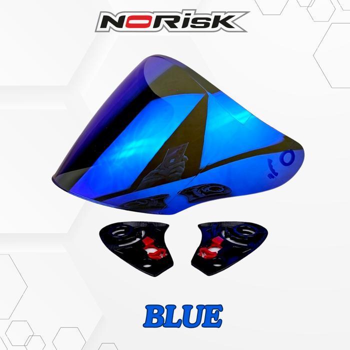 Visor / Kaca Helm Mla Cosmo | Hkm Cosmo Iridium Original Norisk Free Rachet Motorcycle Original Dan 