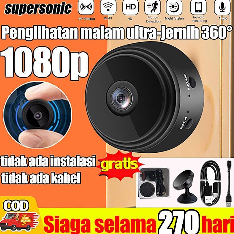 HUYATOMISHOP WIRELESS A9/X5 MINI CAMERA WIFI HD 1080P MICRO KAMERA KECIL SMART IP KAMERA CCTV SPY CA