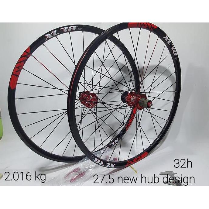 Wheelset XLR8 MTB 27.5 DISC brake 32h New Hub design