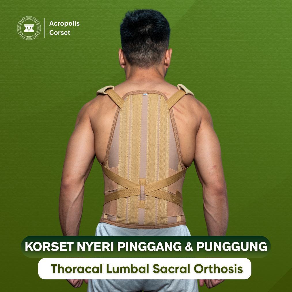 Korset TLSO / Korset Tulang Belakang / Penyangga Tulang Belakang / Kesehatan / Alat Terapi