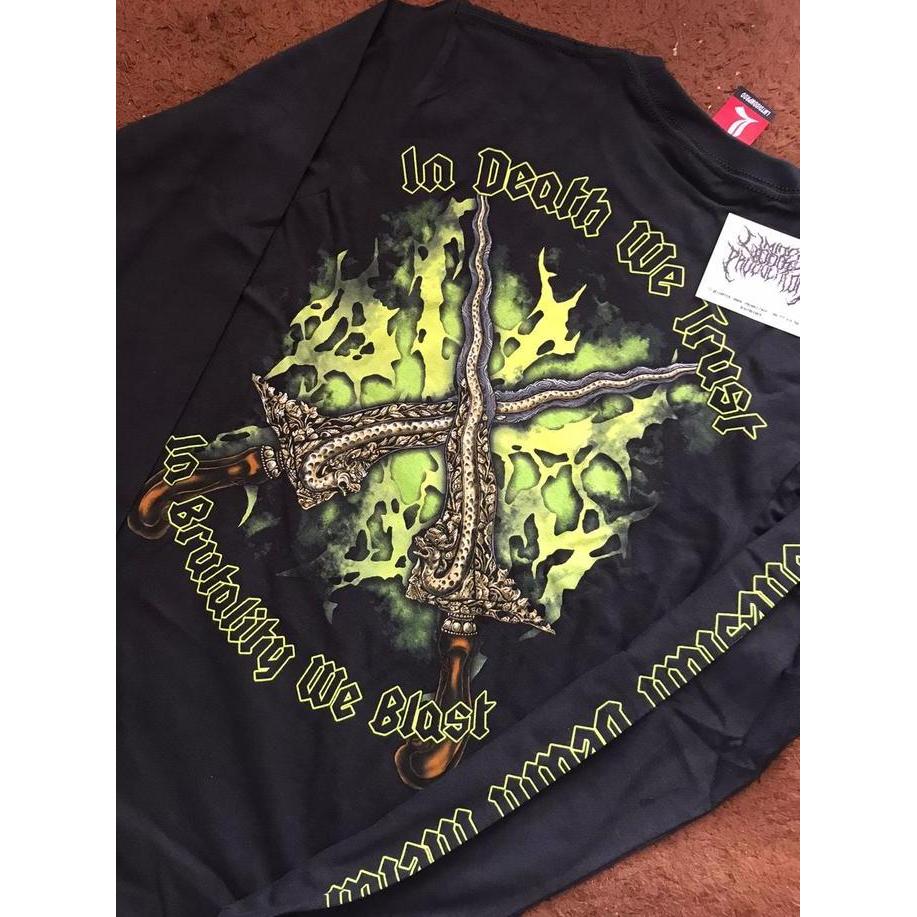 Kaos metal lengan panjang Indonesian death metal ker11s
