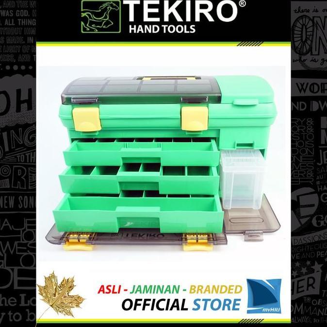 TERLARIS TEMPAT MENYIMPAN KUNCI / PANCING / BAUT SERBAGUNA 530 X 300 X 310 MM 5 LACI / TOOL BOX CABI
