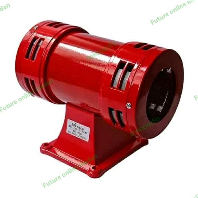 NEW Motor Sirine MS 490 MS-490 220VAC siren sirene ms490 alarm bahaya bell