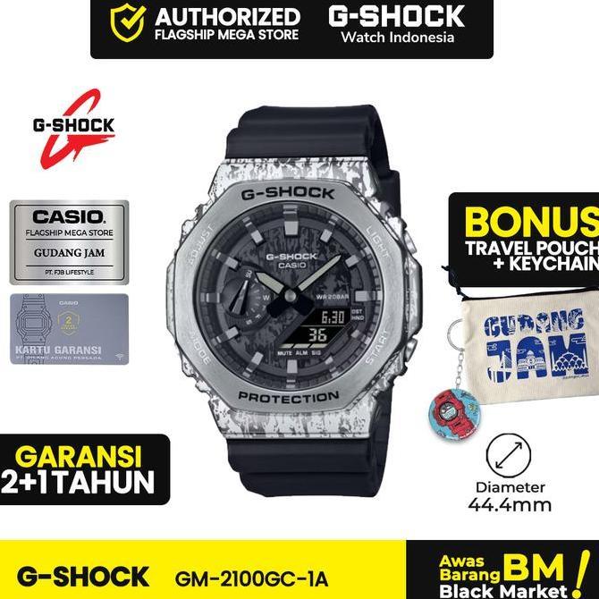 Sale G-Shock Gshock Gm-2100Gc-1Adr | Jam Tangan Pria Cowok | Analog Digital | Anti Air | Kaca Minera