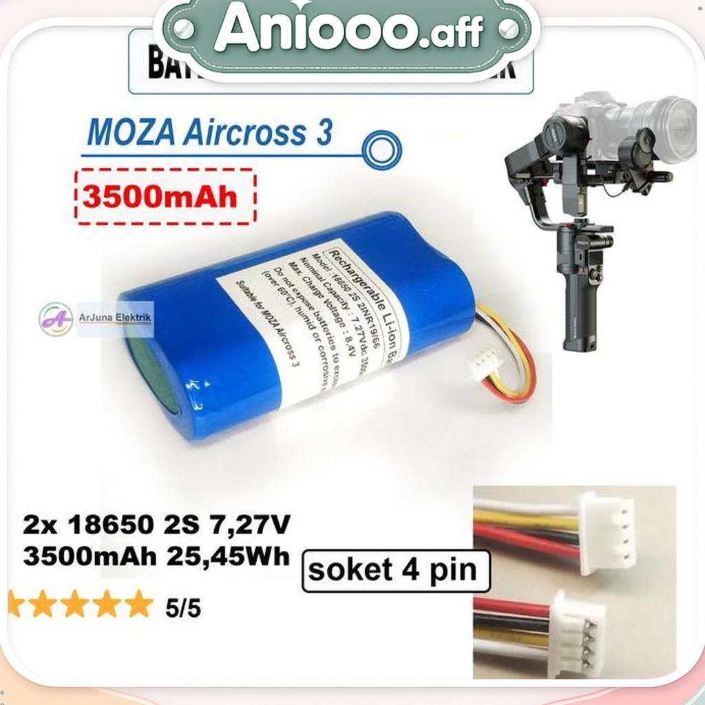 Baterai Custom For Gimbal Stabilizer Moza Aircross 3 Garansi Diskon
