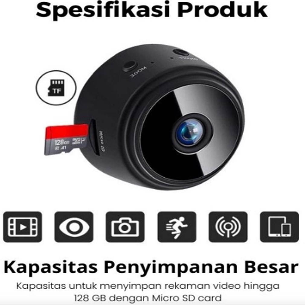 DORRLASTORE V5 CCTV WIFI MINI TERSEMBUNYI TANPA KABEL OUTDOOR BISA DIAKSES JARAK JAUH LEWAT HP TAFFW