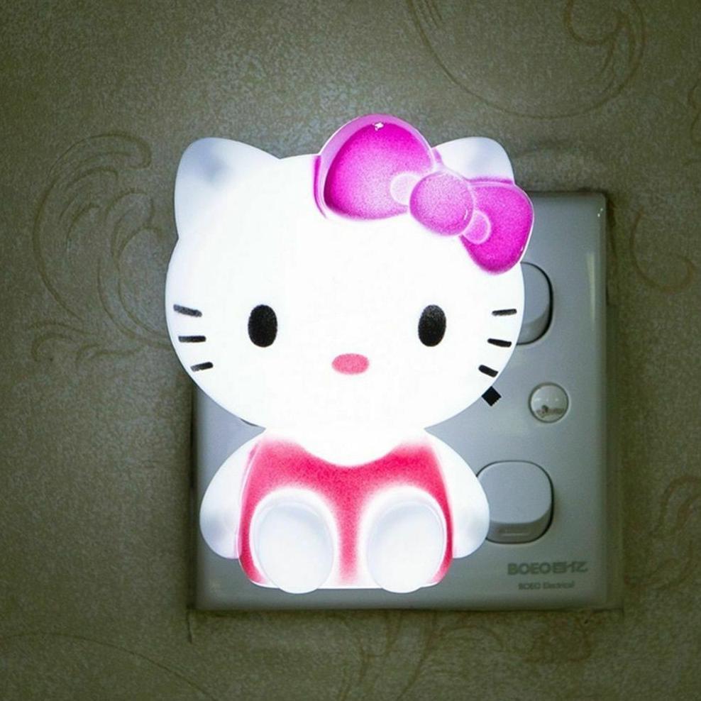 promo terbaru lampu tidur hello kitty/mini night/lampu kamar/lampu anak/lampu warna/lampu dekorasi/l