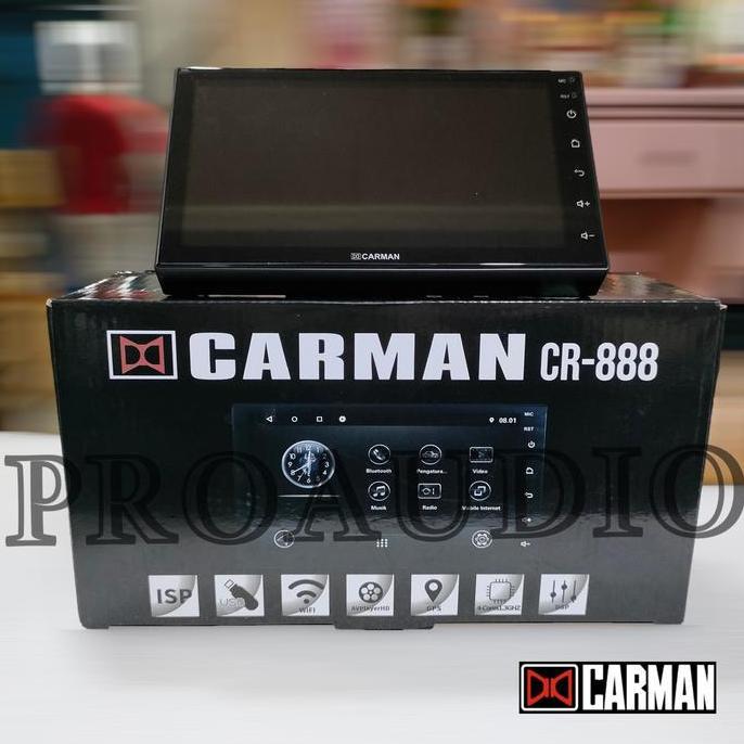 TERBARU - HEAD UNIT ANDROID CARMAN 7 INCH CARMAN SAMBA TV MOBIL CR-888 ORIGINAL