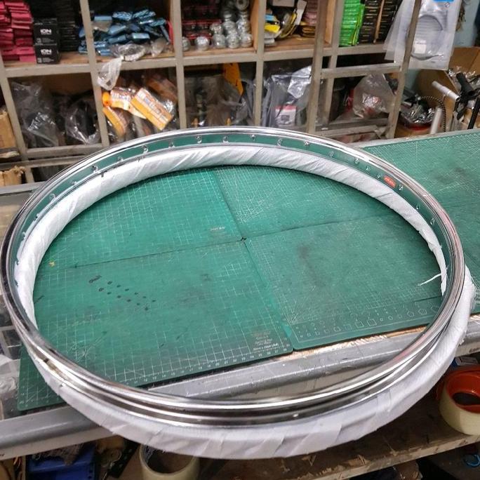 Velg Sepeda 26 Araya Besi 36 HOLE 36 H MTB Federal Vintage Retro 26 x 175 CROME