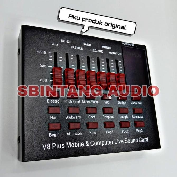 Soundcard v8 plus