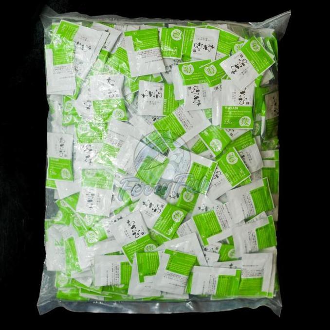 Promo Wasabi Paste Sachet Hot 2.5Gr / Wasabi Paste Neri Wasabi 500 Pcs