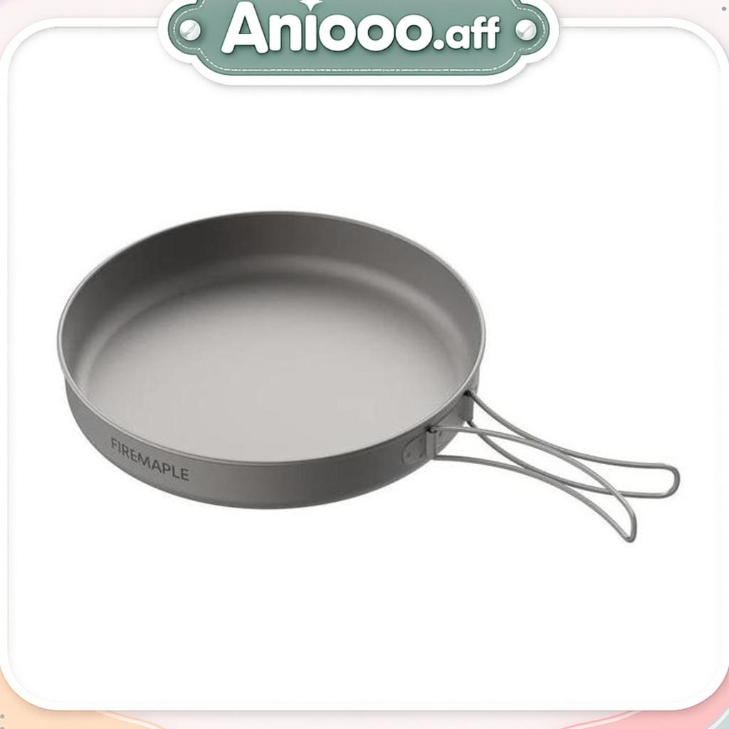 Nesting Ultralight Firemaple Frypan Ash Titanium 8 Alat Masak Camping