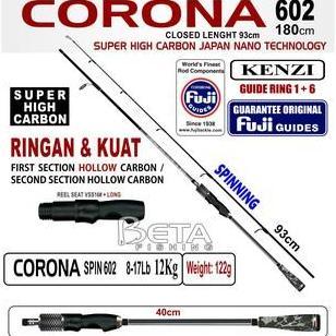 TERBARU - KENZI Rod Pancing Corona 602 Joran