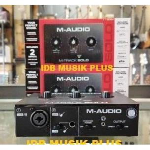 Soundcard Recording M Audio M Track Solo Original M Audio