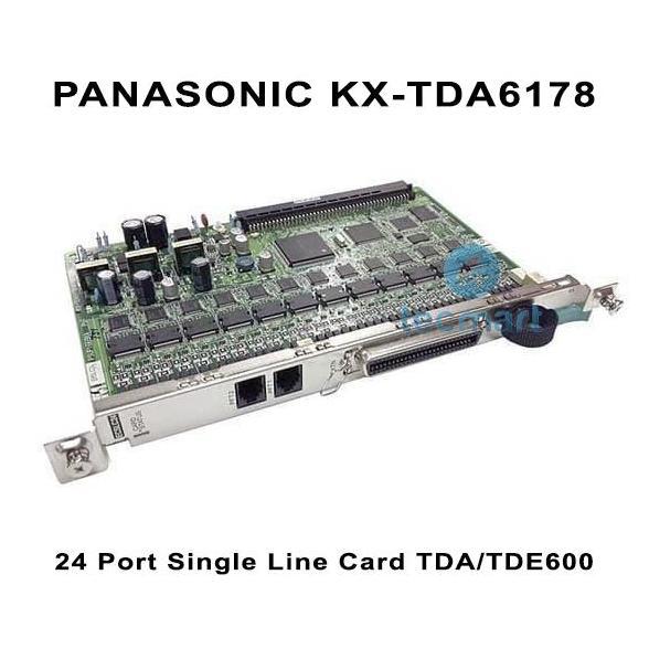 TERLARIS PANASONIC KX-TDA6178 (ECSLC24 / 24-PORT SINGLE EXTENSION CARD)