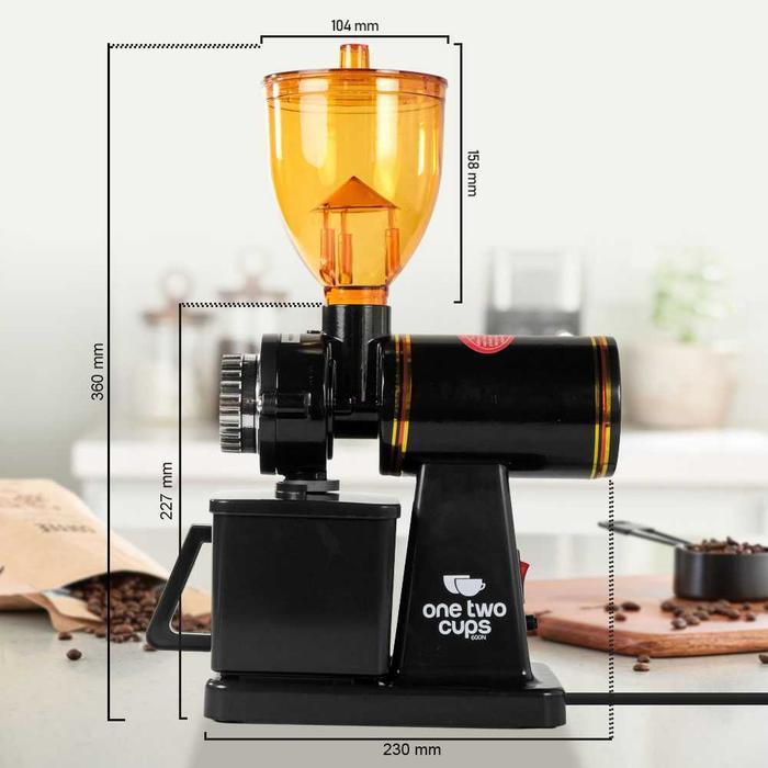 Grinder Kopi Elektrik Penggiling Kopi Elektrik Coffee Grinder Adjustable New Stok