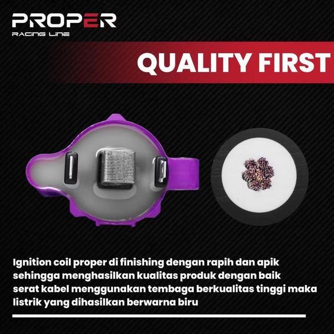 KOIL COIL IGNITION PROPER INJEKSI VARIO 125 150 PCX ADV 160 BEAT SCOOPY NMAX 155 AEROX LEXI MIO M3 U
