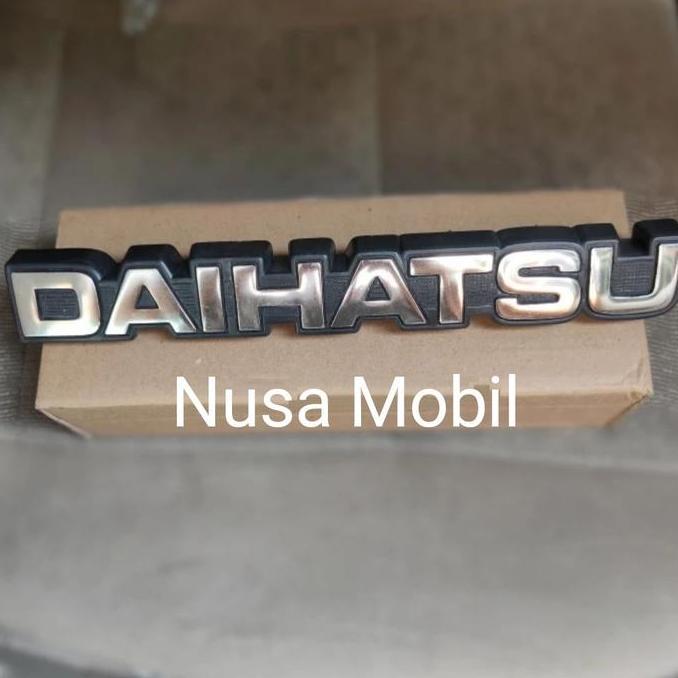 TERMURAH - Emblem Daihatsu Taft GT, Rocky, Hiline pick  up, Logo grill, Lambang gril