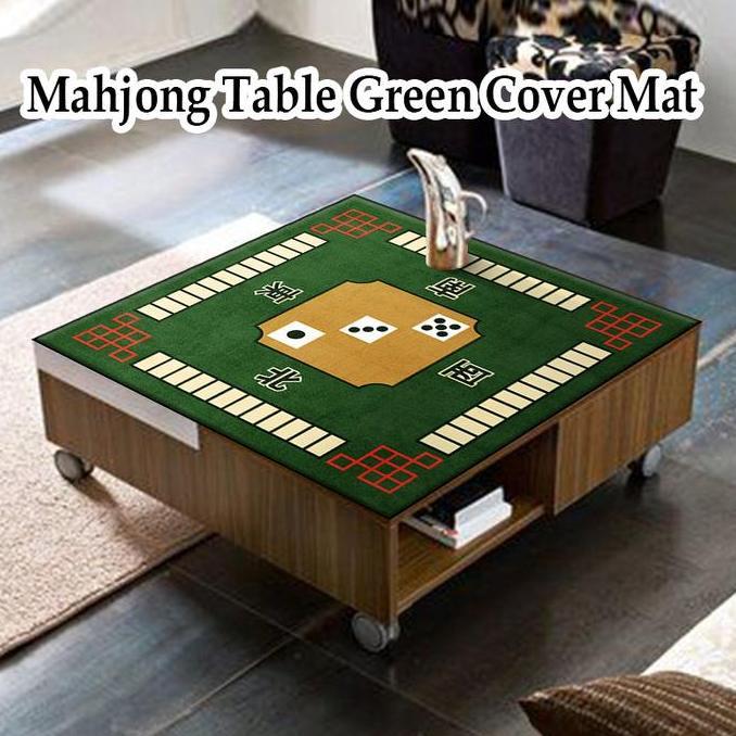 BUNDUQ Majiang Alas Meja Mahyong/Karpet Mahjong/Tikar Mahjong/Maciok Carpet
