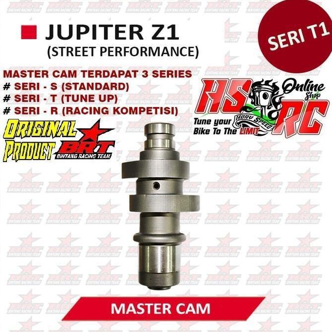 CAMSHAFT NOKEN AS YAMAHA JUPITER Z1 RACING BRT TYPE T1 MASTER CAM Z1 BORE UP 130CC TUNE UP ROAD RACE