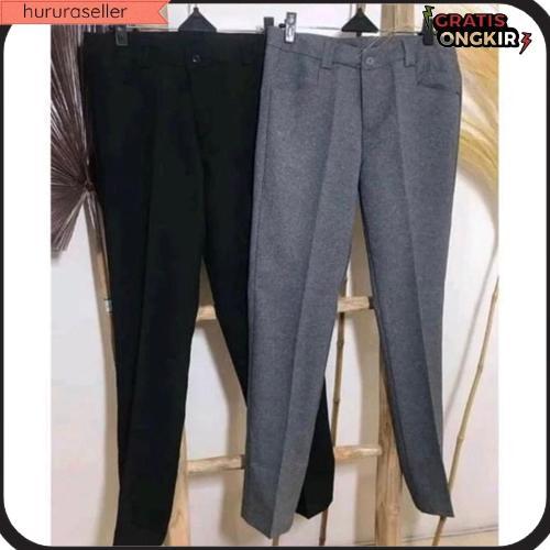 Celana Kerja Wanita ||Celana Kerja Formal//Celana Kerja Kancing Paling Laku