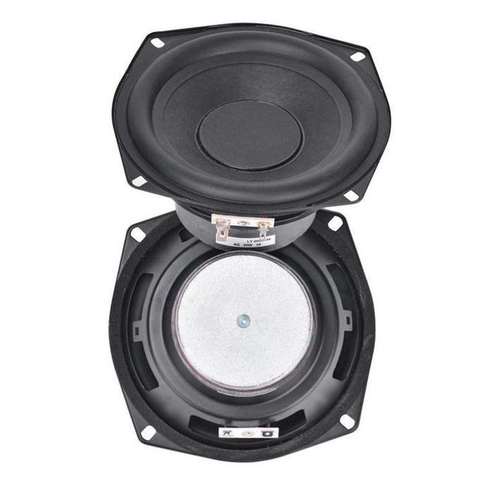 SUBANIKH 5.25 Inch HIFI Subwoofer Bass Karet Besar 4Ohm 30W Untuk Mobil Car Speaker Aktif Horn Speak