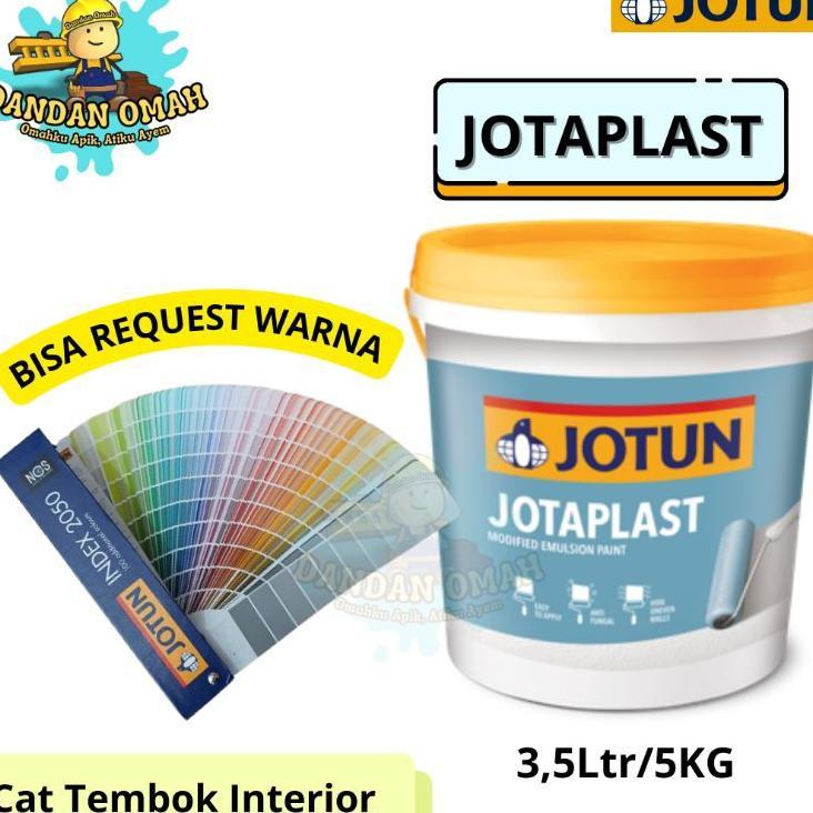Jotun Jotaplast / Cat Interior / Kemasan 3,5Ltr ( 5,25Kg ) / Kualitas Ekonomis